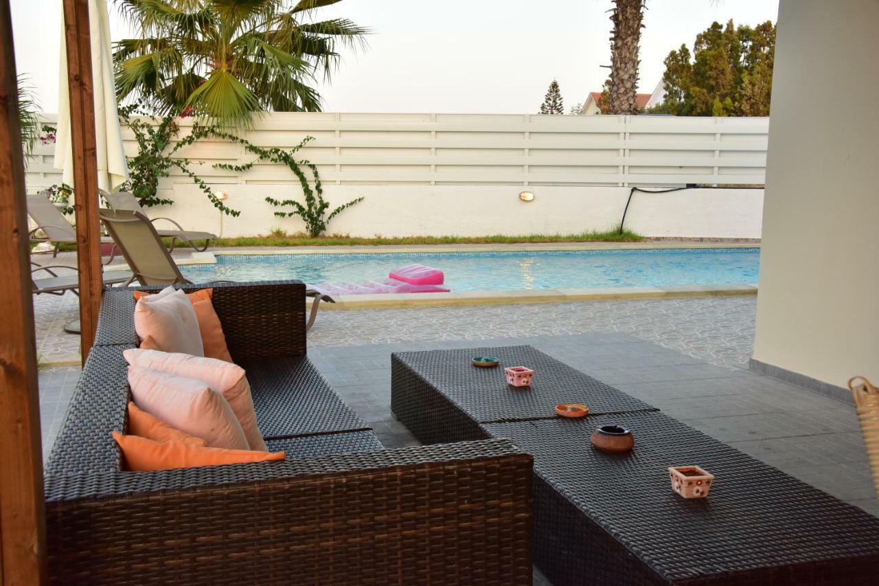 Limni Pool House Villa Oroklini Exterior foto